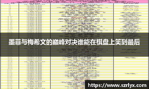 墨菲与梅希文的巅峰对决谁能在棋盘上笑到最后