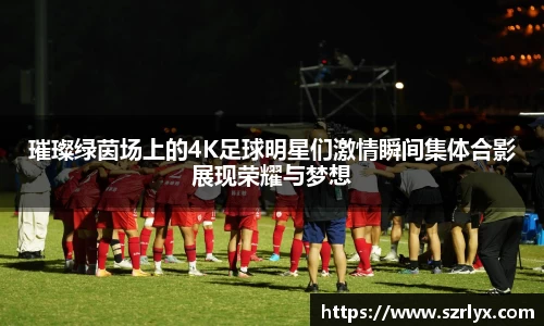 璀璨绿茵场上的4K足球明星们激情瞬间集体合影展现荣耀与梦想