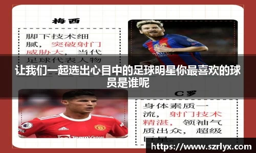让我们一起选出心目中的足球明星你最喜欢的球员是谁呢